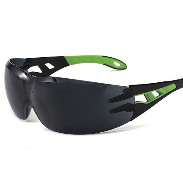 Cykelbriller (Sorte), Klar PC-Linser, Anti-Dug Linser, Ridse