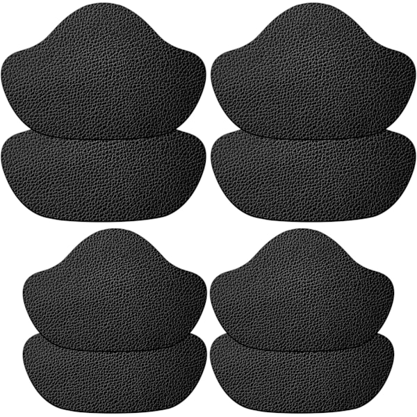 (Svart) Skor Häl Reparation, Skor Hål Reparation Patch Kit för Sneakers, Läderskor, Högklackade Skor