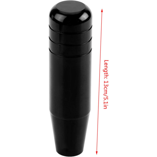 13 Cm (svart) Växelspaksknopp, Universal Aluminiumlegering Bil Ma