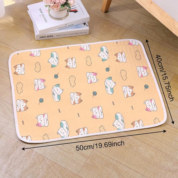 Latex kølemåtte til katte, 50x40cm kølemåtte til små hunde, kølemåtte til katte, kattekølemåtte, kølemadras