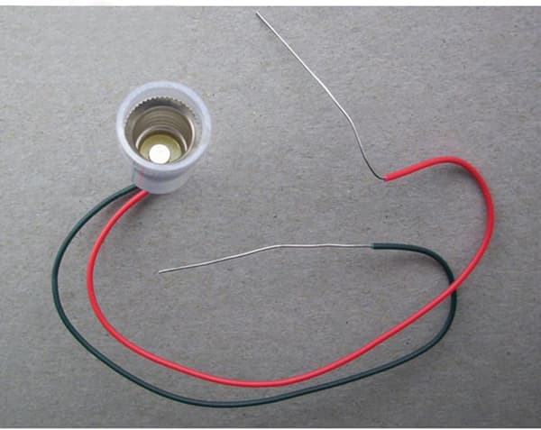 Ocean 10 st E10 LED golvlampa bas (20 cm kabel längd) Skruv-in