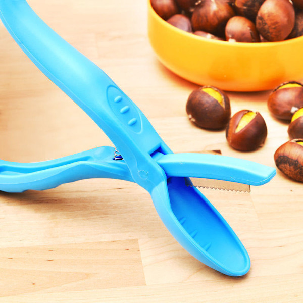 Snips, Kastanjekutter med Stål Blad (Blå), Kastanjetang 19