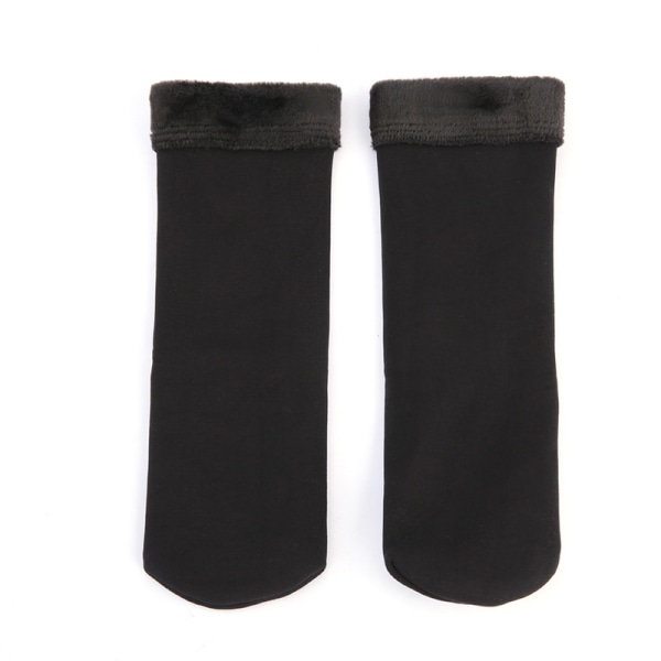5 Par (Sorte) Varme vintersokker Ekstra tykke sokker for kvinner Cas