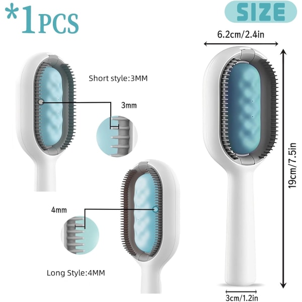 Kissa- ja koiraharja, hoitoharjat kissoille ja koirille, monikäyttöinen lemmikkieläinten karvanpoistaja