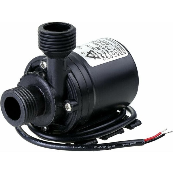 DC 12V Sirkulasjonspumpe 800L/H 5M Vannsirkulasjonssystem Amfibisk