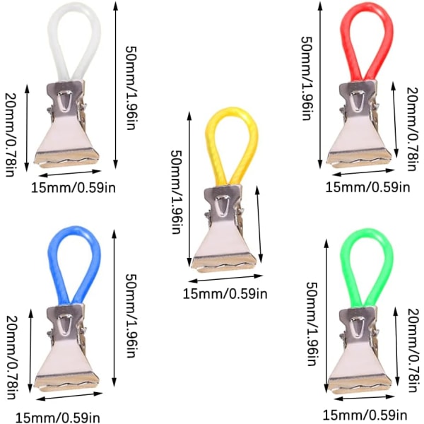 Håndkleklemme, 5 stk håndkleklemmer, kjøkkenhåndkleklemmer, metall kjøkken