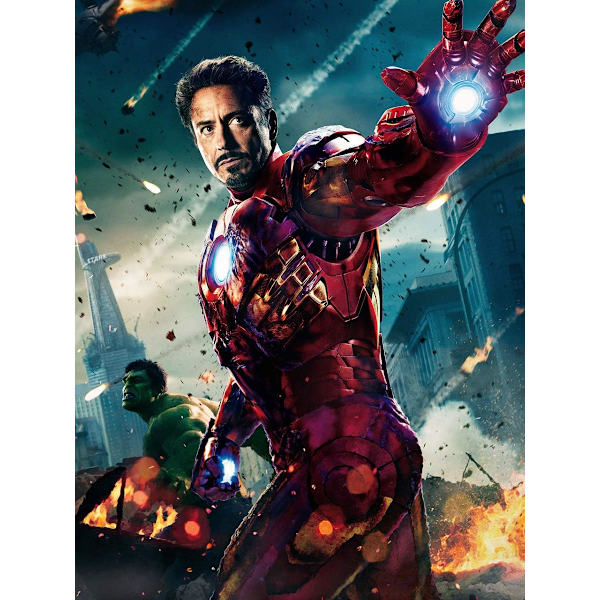 5D Iron Man Diamantmålning 30x40cm Kit för Vuxna Diamantkonst