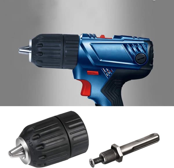 Borrchuck, Snabbkoppling Impulsmejsel Adapter 1,5-13 mm, Snabb