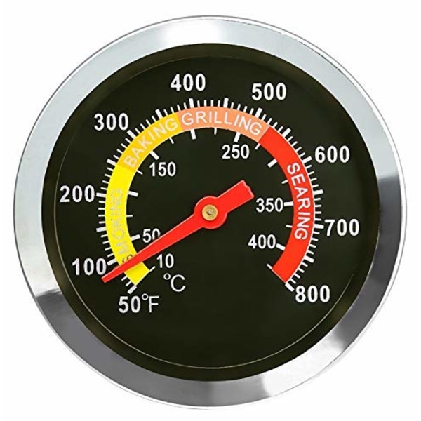 6CM termometer, grill-ryger temperaturmåler, BBQ termosta