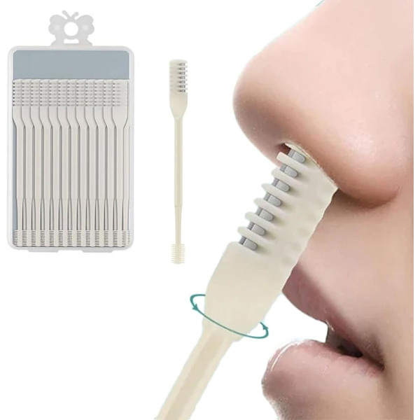 12-pack NäsHårstrimmer, 360 Grader Rotering, 2-