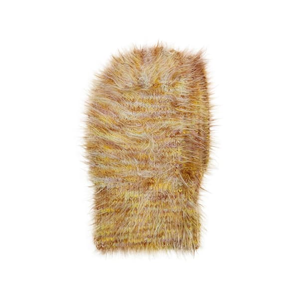 Faux Sable Strikket Lue - Oransje, Design Niche Section Pullover Ull