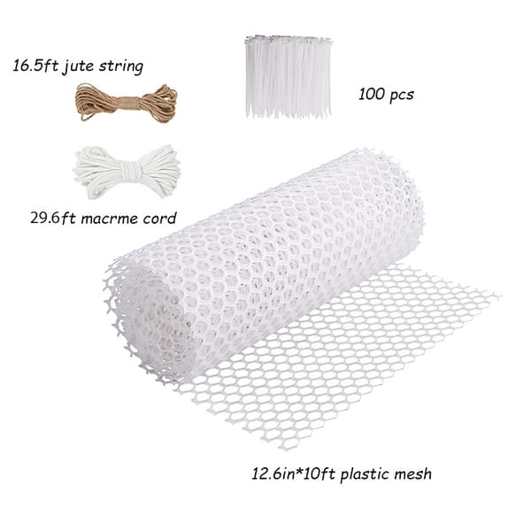 Plastik Mos-Sticks Kit til Havearbejde, Plant Climbing Moss Stakes