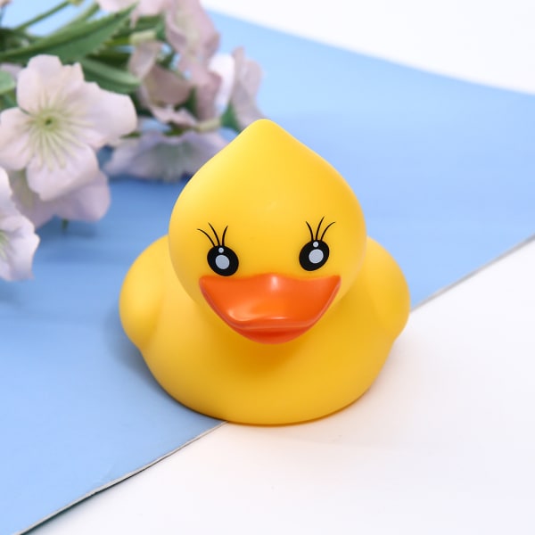 LED dobbel skjerm Little Yellow Duck Baby Vanntermometer Bathtu