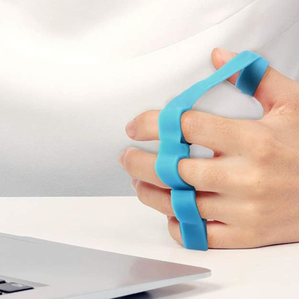 Paket Handgreppsförstärkare - Handstyrka - Grepp- och Fingerstyrketränare - Handgrepp för Styrketräning - Stressavlastning