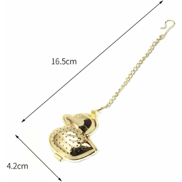 2 stk. Te-infuser Te-si, Te-infuser Kugler Rustfrit Stål T