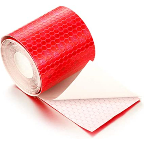 Advarselssticker reflekterende tape, 2 stk. 5cm × 3 meter reflekterende