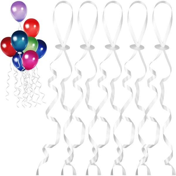 100 st Ballongspännen, Bandballongklämma Ballongspänne med P