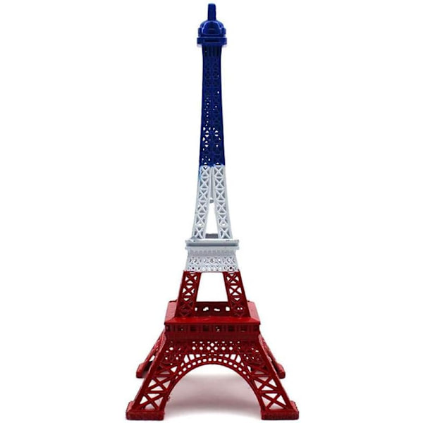 1 kpl Mini Eiffel-tornin koristeet 18CM Taottu rauta Miniatyyri rakennus