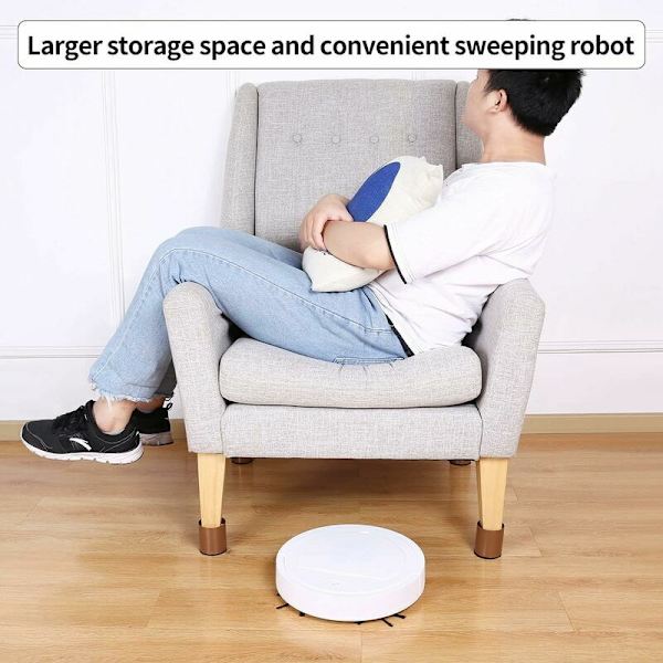 Set med 4 Sängben i Kolstål, Möbelhöjare Lägger Till 5 cm Höjd