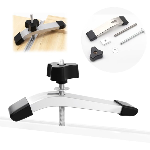 2 stk. Sett Rail T Spor Klemme, T-Spor Klemme T Spor Rask Legering S