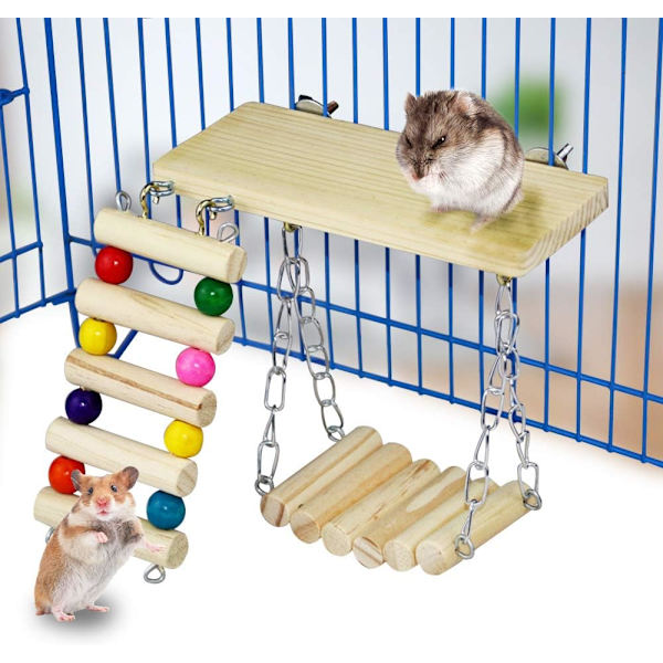 Ocean 3 Pack Hamster Urheilulelut, Puinen Riippuva Hamstereille, Gu