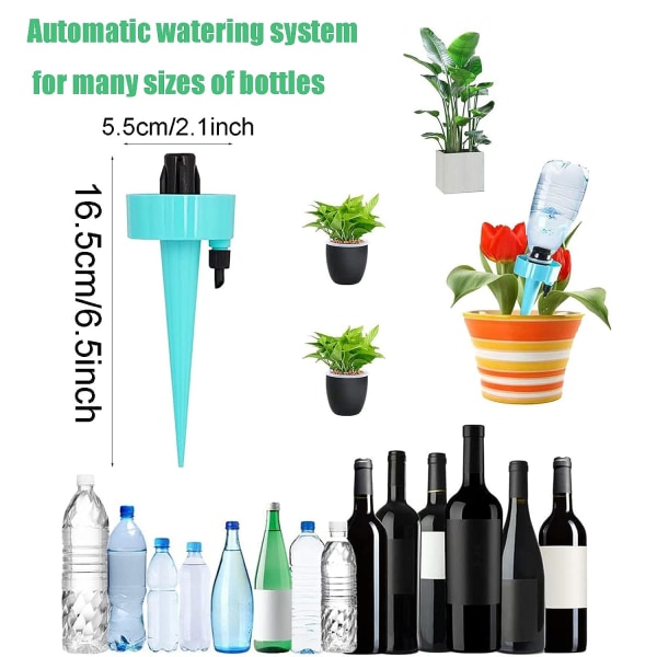 15 styks automatisk vandingssæt indendørs planter Justerbar blomst