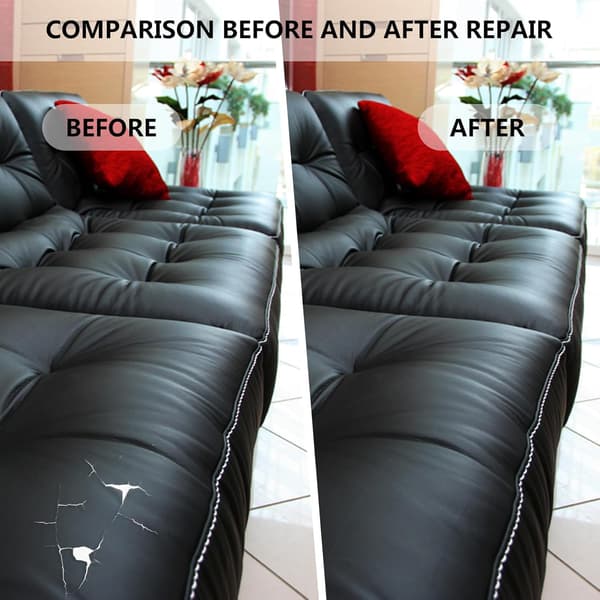 Læderreparationslapper til biler, 28 x 20 cm selvklæbende kunstlæderlapper til sofaer, bilsæder, jakker, møbler