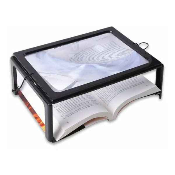 Læseforstørrelsesglas Læseforstørrelsesglas med LED-lys, 3X Magnificat