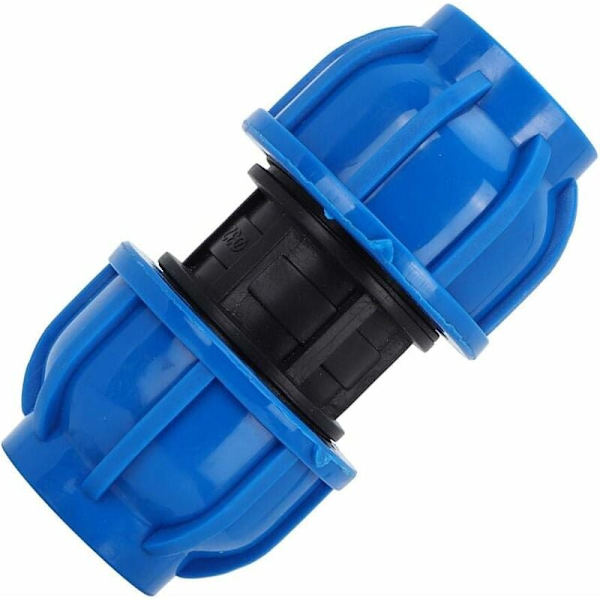 4 stk PE Plast Rett Kobling 32mm til 32mm Vannrør Adapter