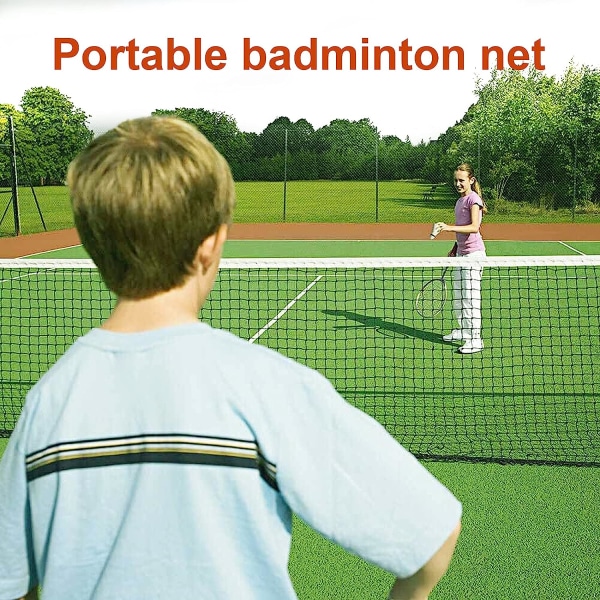 Badminton Net Foldbar Volleyball Net Justerbar Tennis Net 610 x