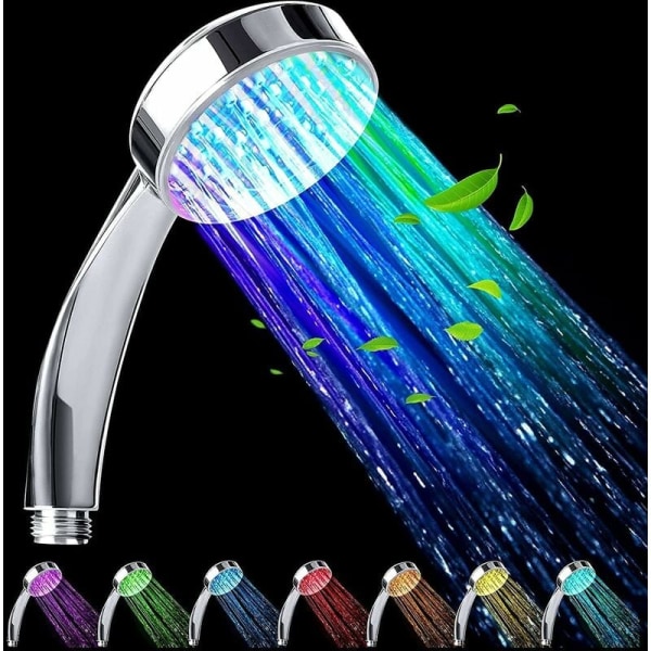 LED Duschhuvud, Regn Duschhuvud, Duschhuvud Färgbyte