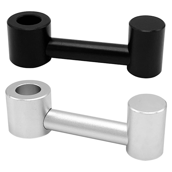 2 stk. Hodegjerde-krok i aluminiumlegering for dagligvareposer