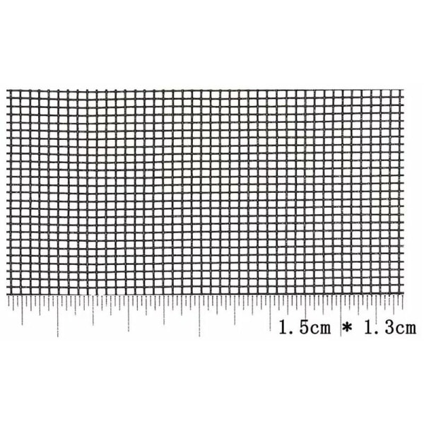 2 stk. Sort Vindue Myggenet, Myggenet Rulle, 130x150cm