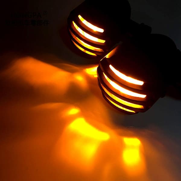 2 stk. Motorcykel Blinklys Halogen Blinklys 12V
