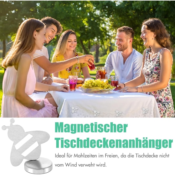 8 Pakk Utendørs Duger (Bier), Heavy Duty Magnetisk Rustfritt