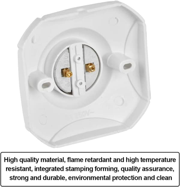 4-pack (AC 220-250V, Guldport) E27 LED-lamphållare E