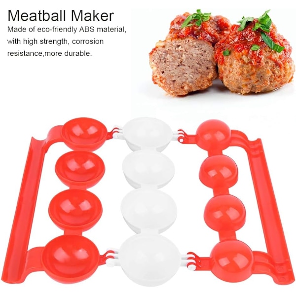 Kjøttbollemaker, Kjøttbolleformer Fylt Fisk Kjøttbolleform Kjøttbollemaker Kibbeh Maker Form Kjøttbollemaker Verktøy Kjøttbollemaskin Kibbeh Form