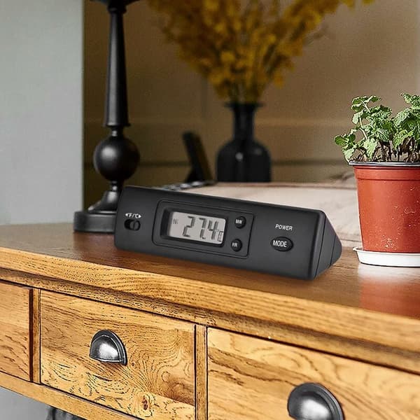 Temperaturmåler Digital LCD-skjerm Termometer Sonden Temperatu