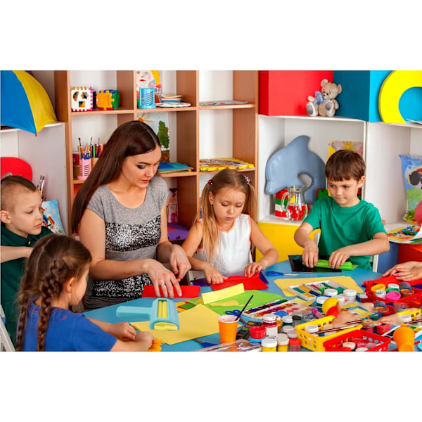 Papperskrämare Cyan Papper Quilling Hantverksverktyg Plast Vågform Skapande Verktyg Origami Hantverk DIY Quilling Tillbehör Handgjorda Konst Pappershantverk för Högtider