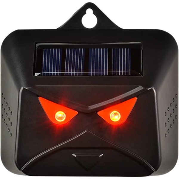 1 Pack Solar Powered Night Animal Repellent, Vattentät, för Gard