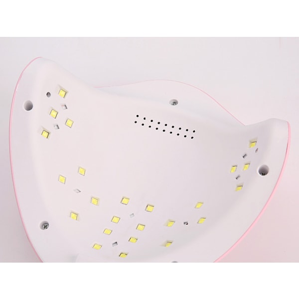 UV LED Gel Neglelampe, 48W Bærbar Profesjonell Automatisk Negletørker