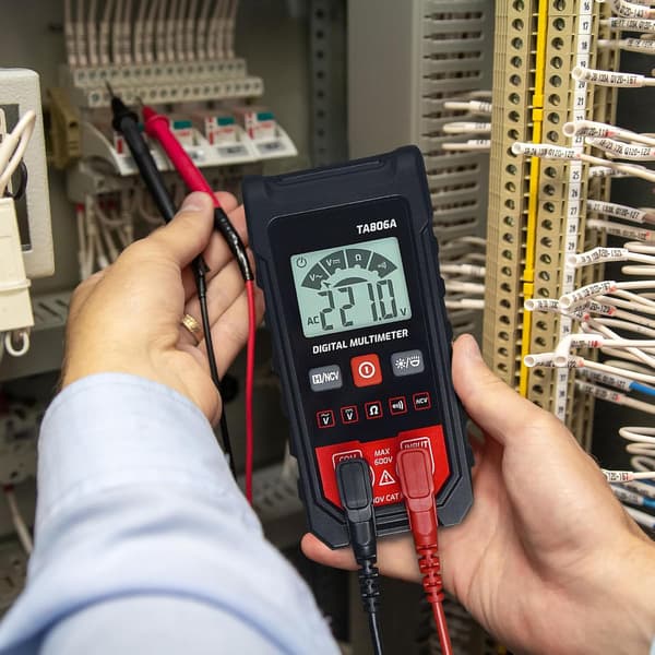 Multimetertester, digital multimetertester | Ohm volt amp meter - Bilbatteridetektor, analogt multimeter, analysator