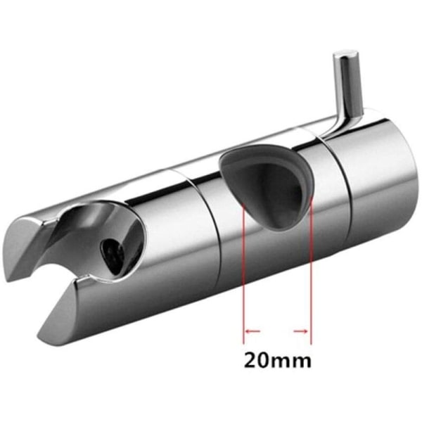 2 stk. universal støtte til bruseslange (diameter 20 mm) - C