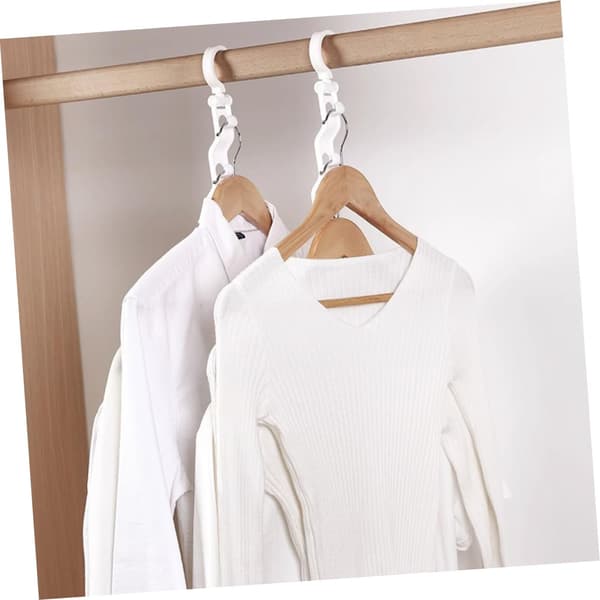 2 stk. plassbesparende kleshengere, multifunksjonelle kleshengere for garderobe