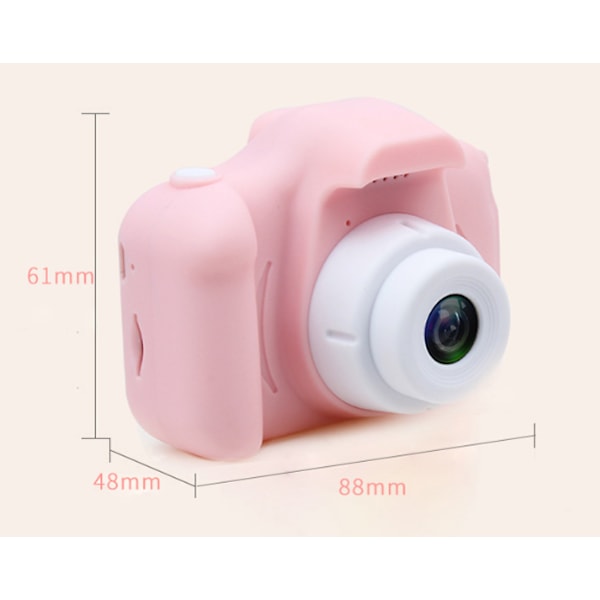 Digitalkamera PR barnvideokamera 1300w px IPS rosa