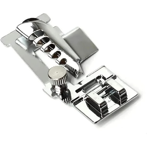 Snedd-bindningsfot, 5,5 x 3 x 1 cm CY-9907 Tryckfot Snedd-bindningsfot för hushålls-symaskin, Rostfritt Stål Hushålls-sytillbehör för