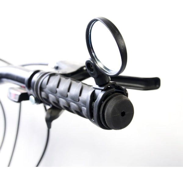 1 stk Spy Mini 3D Cykel Spejl Sort 8cm