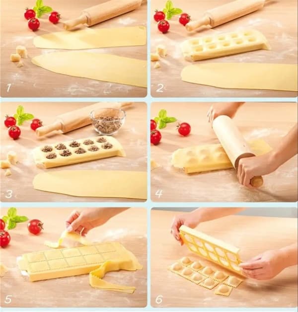 Kvadratisk raviolini-form, 21 raviolini