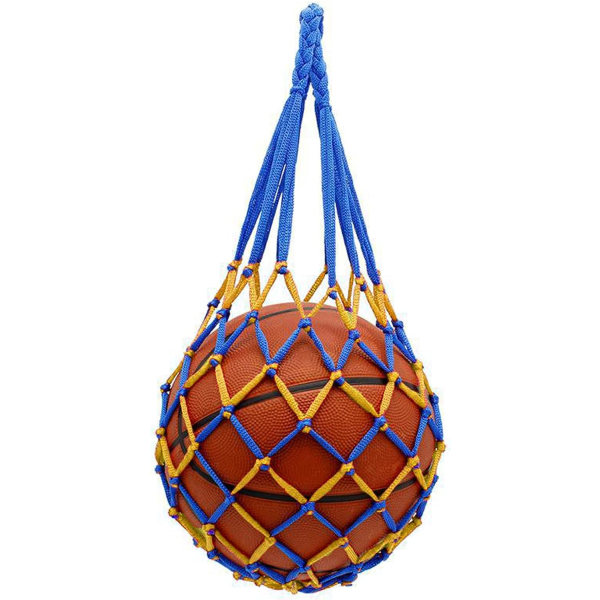 Basketbollnätväska - Nylonnätväska - Bärbar Fotbollnätväska