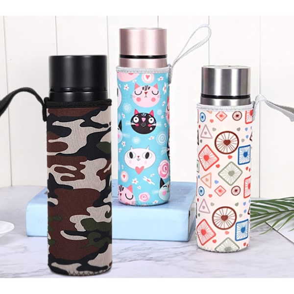 7-pack Glasflaska Påse, Neopren Flaska Sleeve, Neopren Flaska